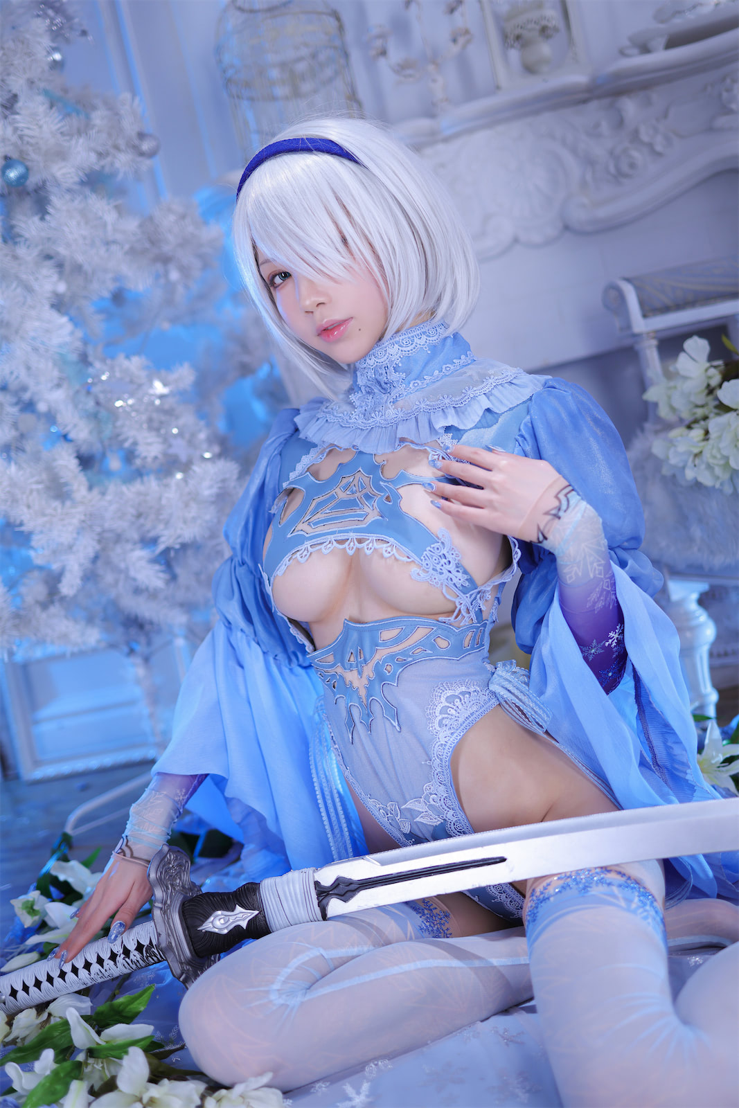 水淼Aqua - 冰雪2b [110P] - 第1张 - 机器猫次元